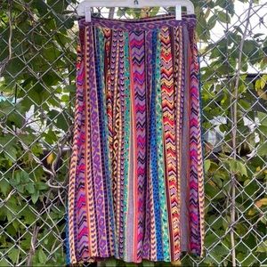VINTAGE LONG MULTICOLOR SKIRT